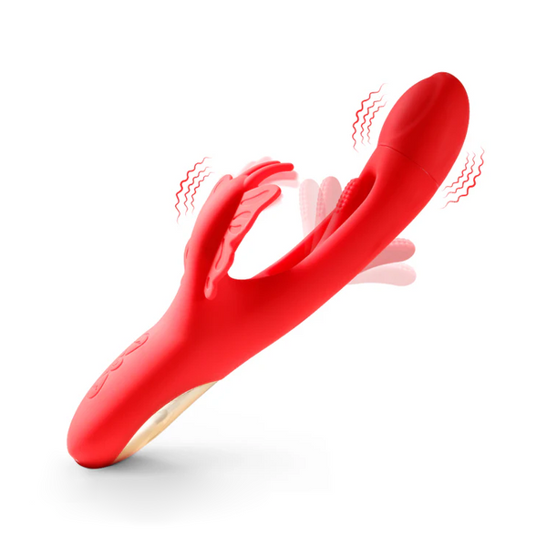 Flatternder G-Punkt-Vibrator mit doppelter Vibration