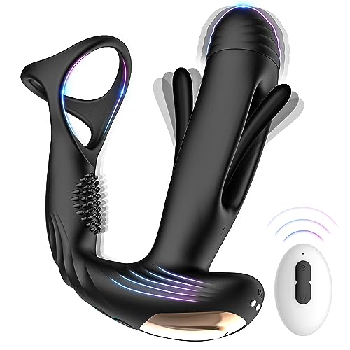 Prostata-Massagegerät mit 10 Flatter- und Vibrationsstufen