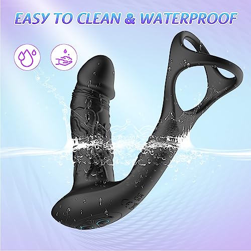 Prostata-Massager mit 9 Vibrationsstufen & Wackelbewegungen