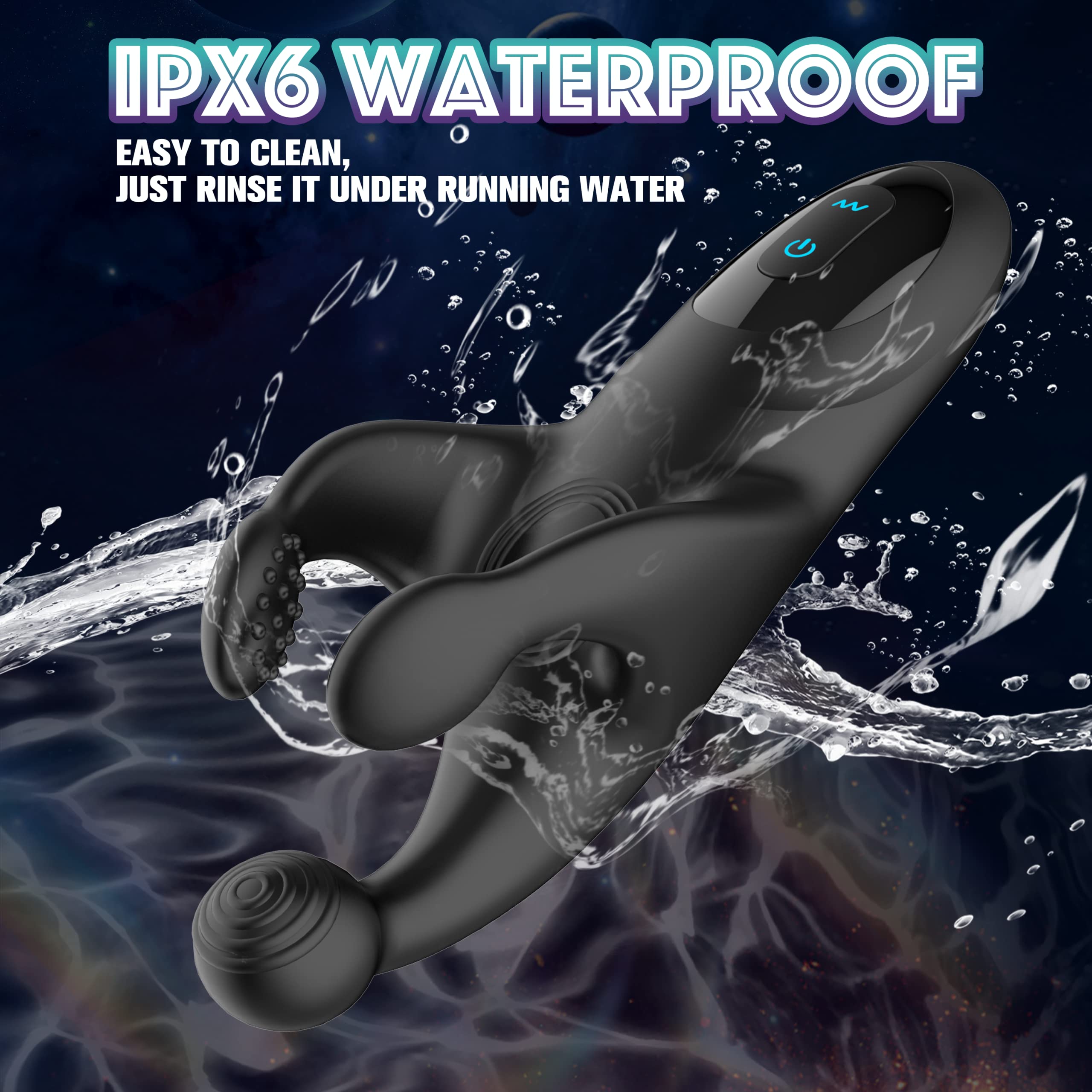 Penisvibrator mit Klopfen und Vibration