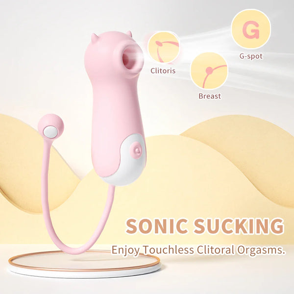 Klitorisstimulierender Vibrator – 10 Saugmodi