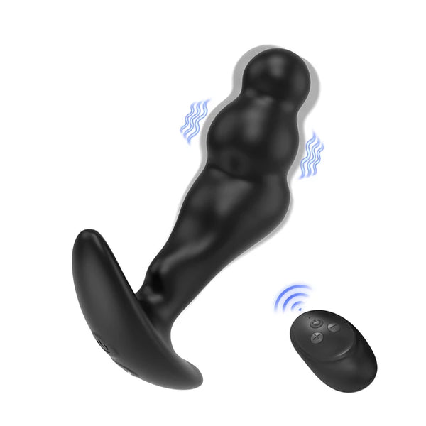 Wasserdichter Analplug-Vibrator mit Prostata- und G-Punkt-Stimulation für Männer