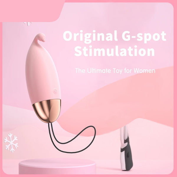 Fernbedienbares Vibro-Ei – G-Punkt- & Klitorisstimulation