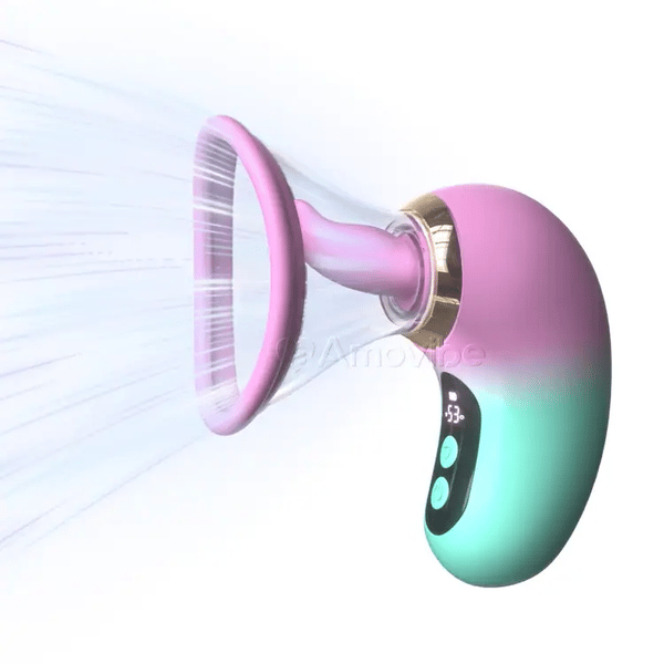 5-in-1 Vibrator mit Saugen, Lecken und LCD-Steuerung