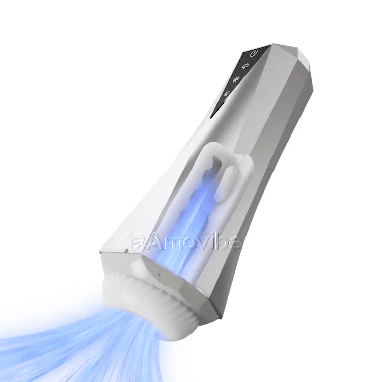 Männlicher Auto-Saug- und Vibrationsbecher – 3 Stufen, Wasserdicht