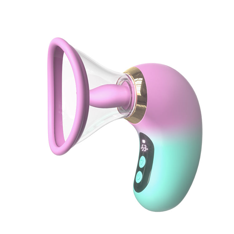 5-in-1 Vibrator mit Saugen, Lecken und LCD-Steuerung