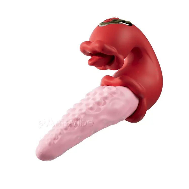 2-in-1 Oktopus Vibrator mit verführerischer Zunge & 10 Vibrationsmodi