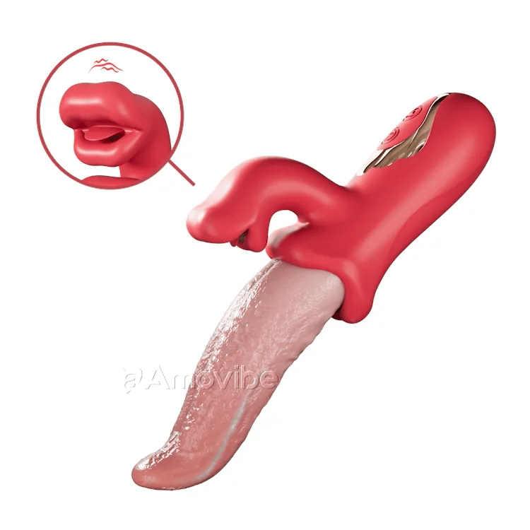 Oszillierender Zungenvibrator – Kitzelnde & Wackelnde Stimulation