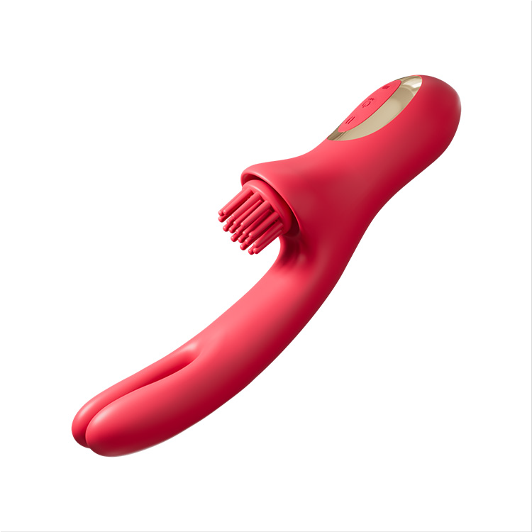 Sinnlicher Come-Hither Rabbit Vibrator mit kitzelnder Vibration