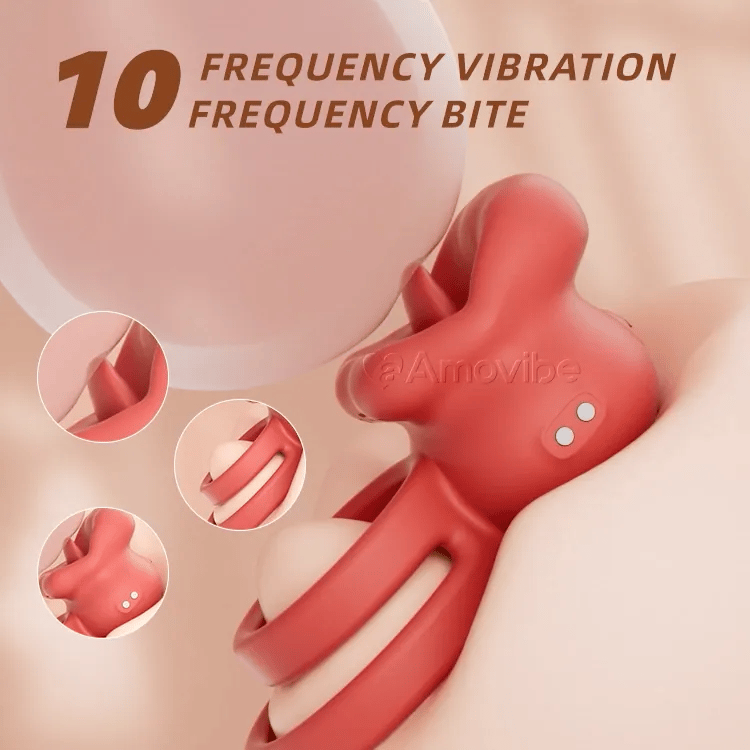Mund-Kockring mit Vibrationen