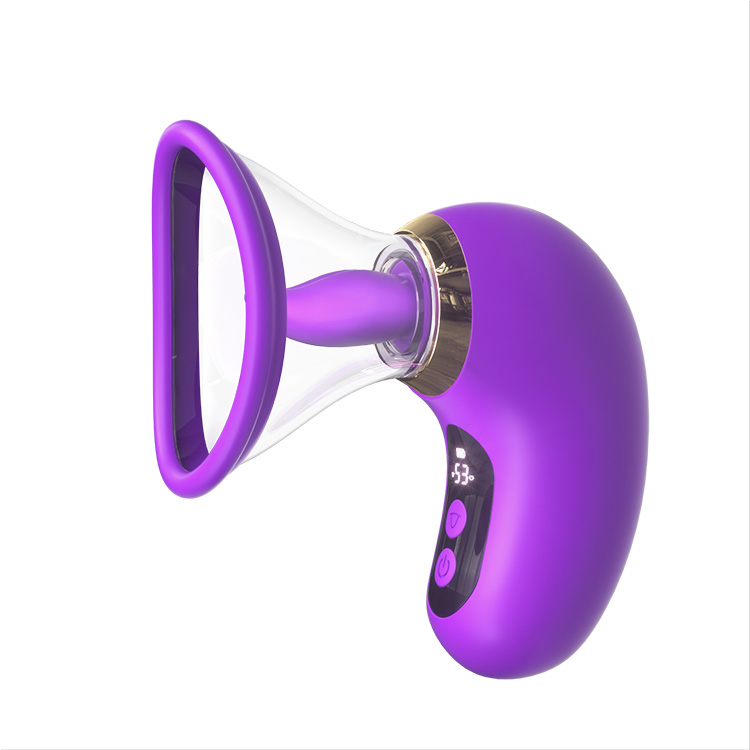 5-in-1 Vibrator mit Saugen, Lecken und LCD-Steuerung