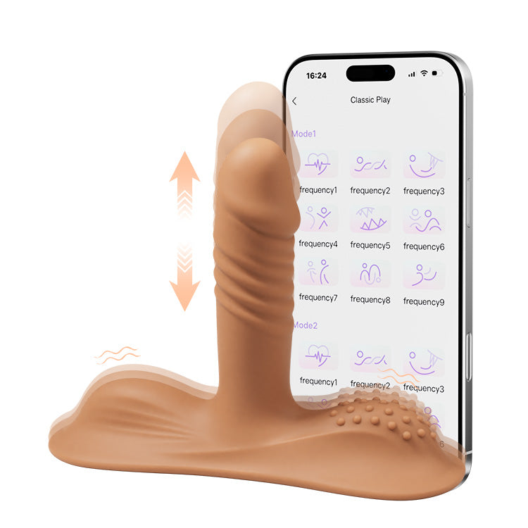 G-Punkt- und Analvibrator für Frauen – kraftvolles Ride-On-Spielzeug für intime Spiele