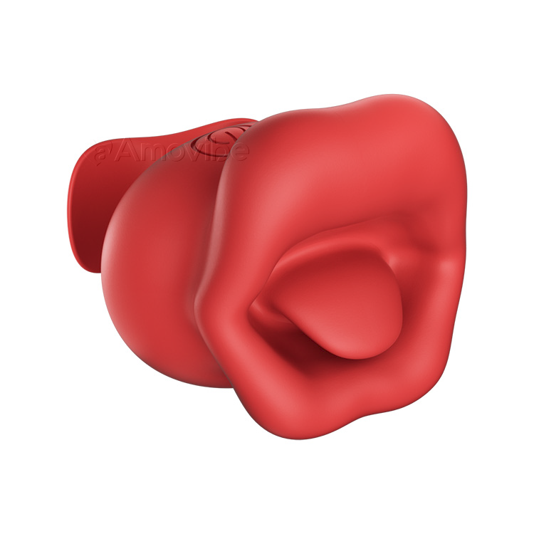 Fingergriff-Vibrator mit 10 Kuss- und Vibrationsmodi