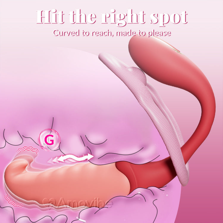 App-gesteuerter G-Punkt Vibrator: Pulsierender C-Punkt, Leise