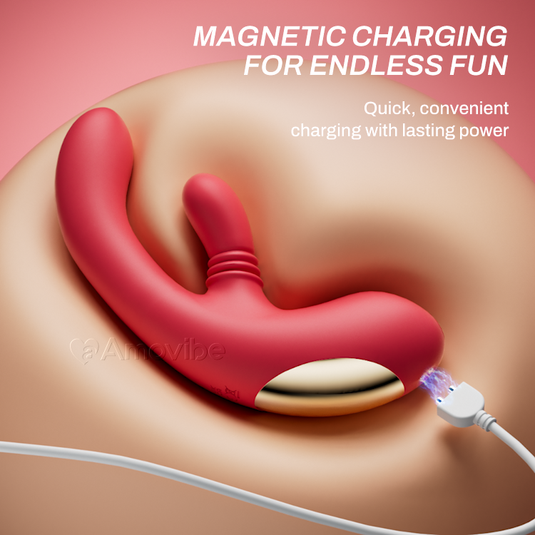 Rotierender Klitorisstimulator und G-Punkt-Vibrator für ultimativen Genuss
