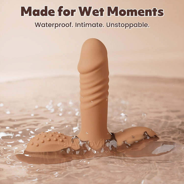 G-Punkt- und Analvibrator für Frauen – kraftvolles Ride-On-Spielzeug für intime Spiele