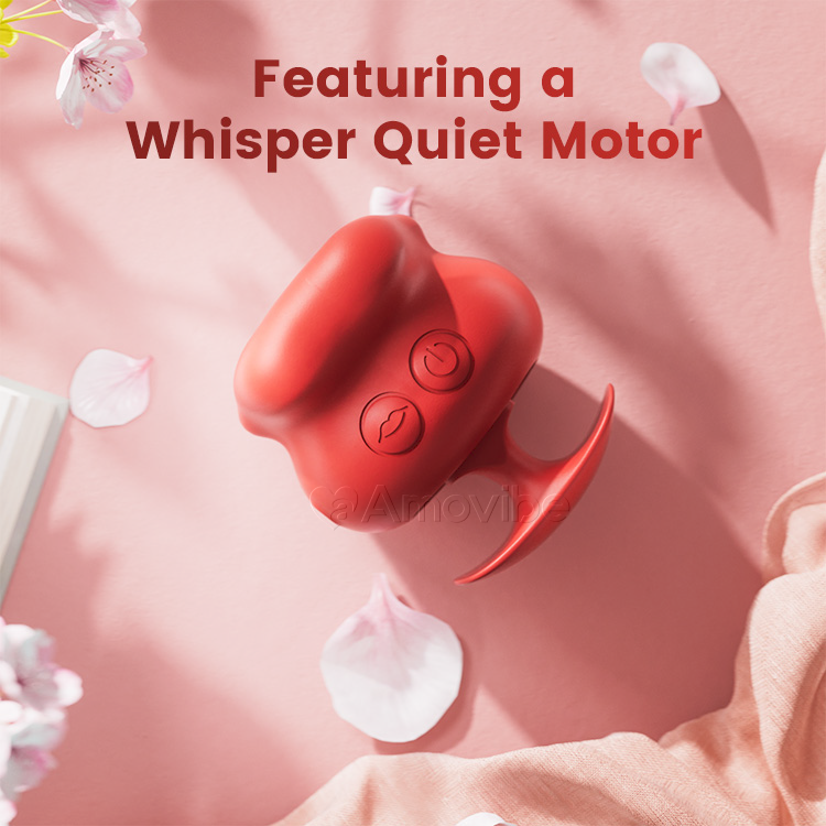 Fingergriff-Vibrator mit 10 Kuss- und Vibrationsmodi