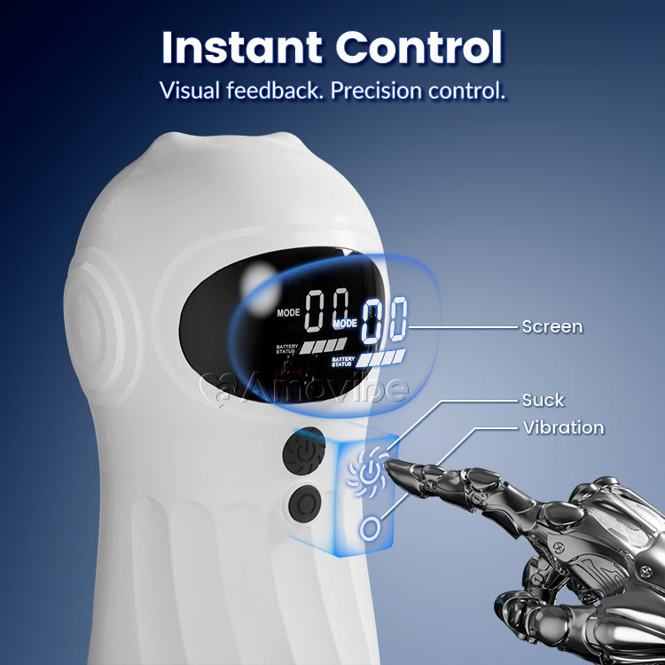 Automatischer männlicher Masturbator – Saugfunktion & Vibration, App-Steuerung