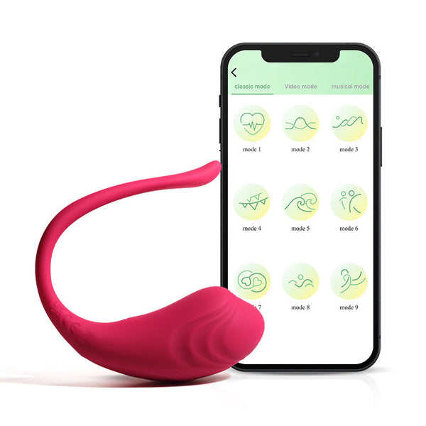 Diskreter Vibrator mit APP-Steuerung