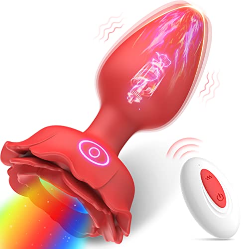 AllureAura – Beleuchteter Buttplug mit Vibrationseinstellungen
