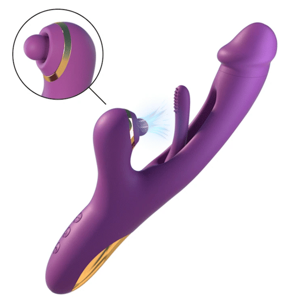 G-Pro2-Vibrator mit Flattern, Vibration und Klitorisklopfen