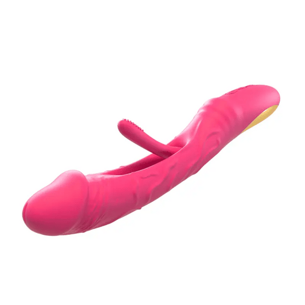 LureLink – Dildovibrator mit Klitorisstimulation und Flattern